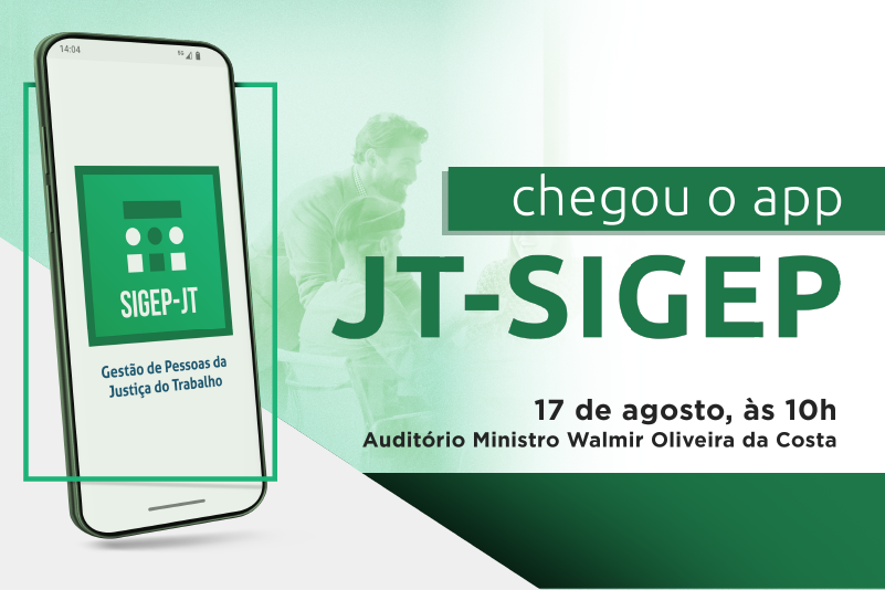 Chegou o App JT-Sigep