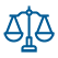 Ícone da balança de justiça