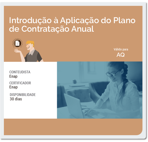 [ENAP] Introdução à Aplicação do Plano de Contratação Anual