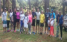 Evento de encerramento no Jardim Botânico