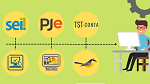 Sistemas SEI, TST-conta, PJe e satélites e Bem-te-vi